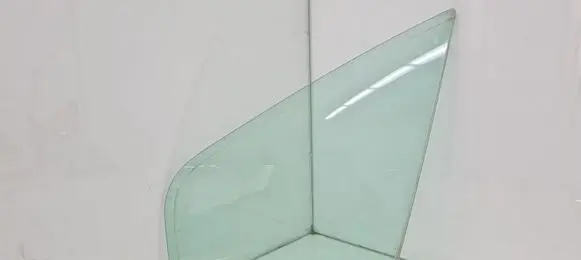 Renault Scenic I Front door vent window glass four-door AS2