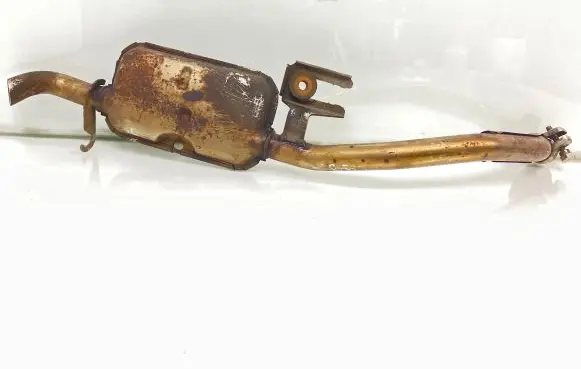 Volvo C30 Webasto auxiliary heater silencer 