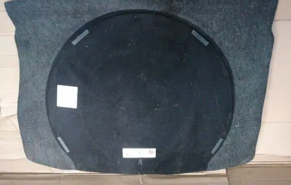 Volkswagen Golf VI Trunk/boot mat liner 5K6863463