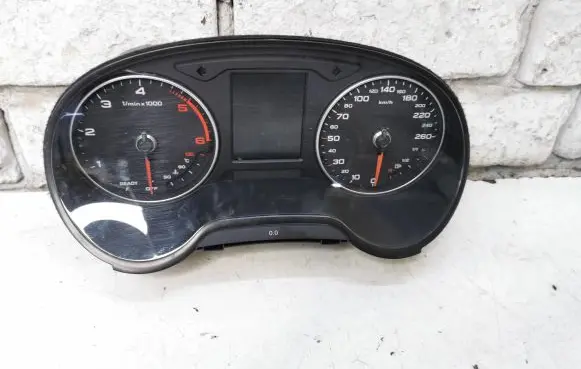 Audi A3 S3 8V Speedometer (instrument cluster) 8V0920741 8V0190A 1855010371