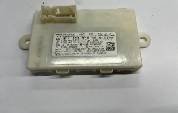Mercedes-Benz S W222 Keyless (KESSY) go control unit/module A2229003308 A2229021608 A2229018202