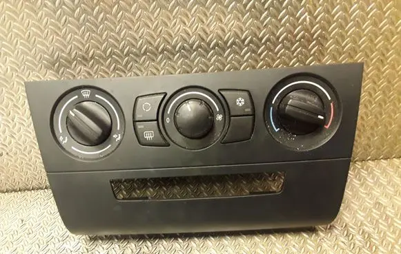 BMW 1 E81 E87 Interior fan control switch 9162986