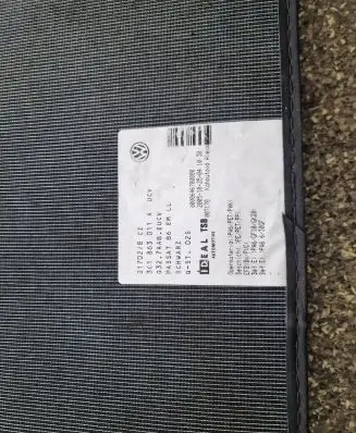 Volkswagen PASSAT B6 Car floor mat set 3C1863011A