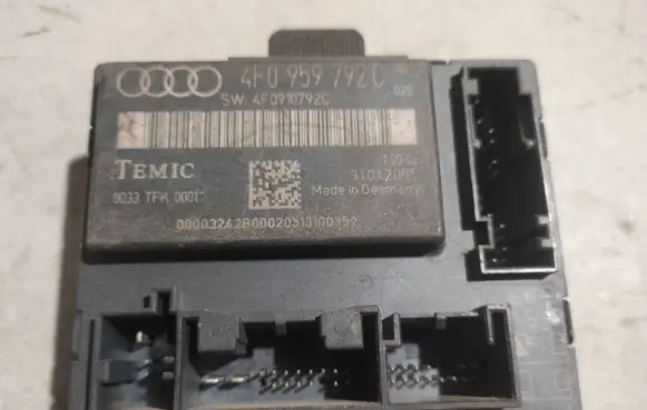 Audi A6 S6 C6 4F Door control unit/module 4F0959792C 4F0910792C 0033TFK0001