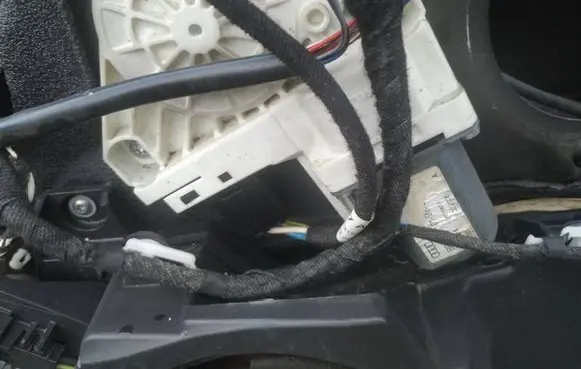 Audi A6 Allroad C6 Sliding door window regulator with motor