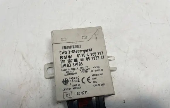 BMW 5 E39 Immobilizer control unit/module 4100187 61354100187