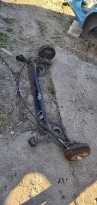 Rear axle beam