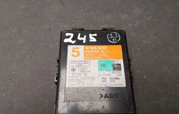 Volvo S60 Other control units/modules 9166196 1513008050
