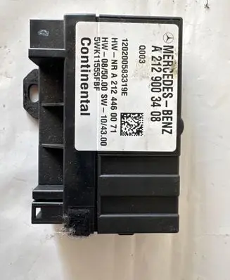Mercedes-Benz C W204 Fuel injection pump control unit/module A2129003408 5WK11555FBF A2124460071