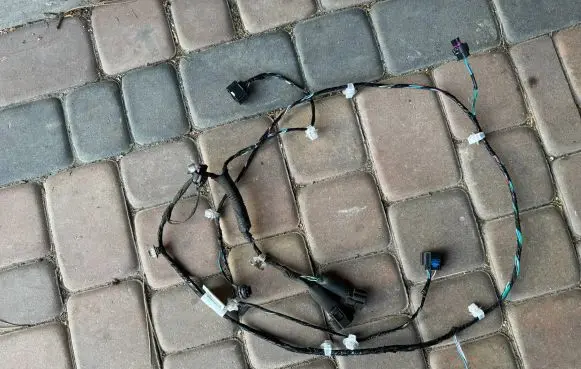Nissan Qashqai J12 Parking sensor (PDC) wiring loom 240936UA5B S2411P007