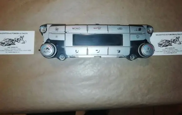 Ford Galaxy Climate control unit 7S7T18C612CC W6DA00033 0259A