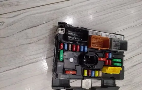 Peugeot 207 BSM Control unit 9667199780