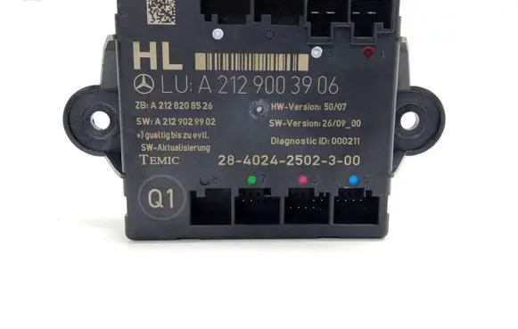 Mercedes-Benz C W204 Door control unit/module A2128208526 A2129003906 A2129029902
