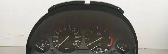 BMW 5 E39 Speedometer (instrument cluster) 62116906122 110008784