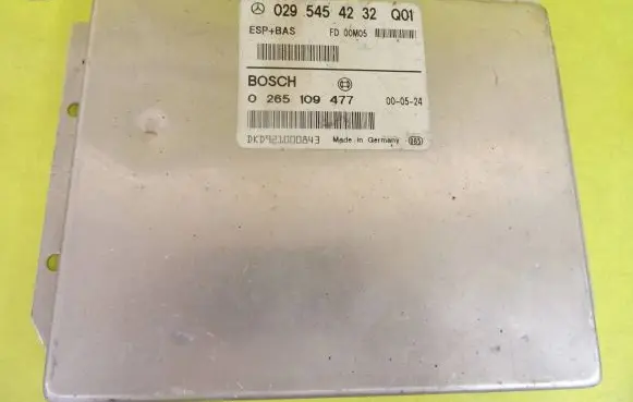 Mercedes-Benz A W168 ESP (stability system) control unit 0295454232Q01 0265109477 0295454232