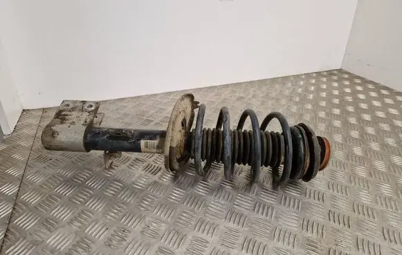 Front shock absorber with coil spring