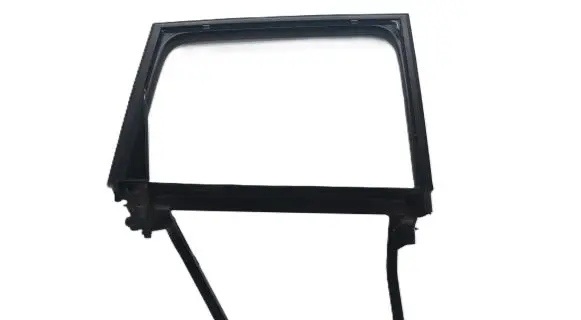 Volkswagen Touareg I Rear door window/glass frame 