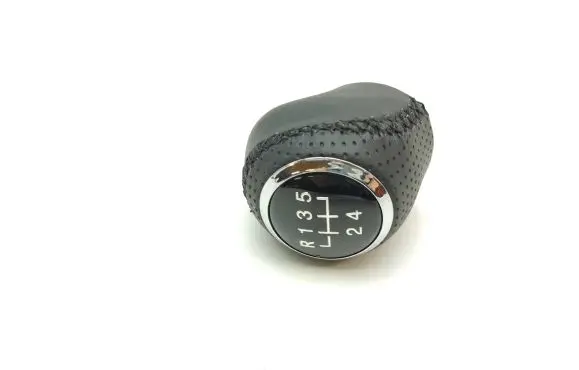 Gear lever shifter trim leather/knob
