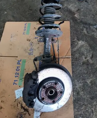 Renault Megane III Front shock absorber with coil spring