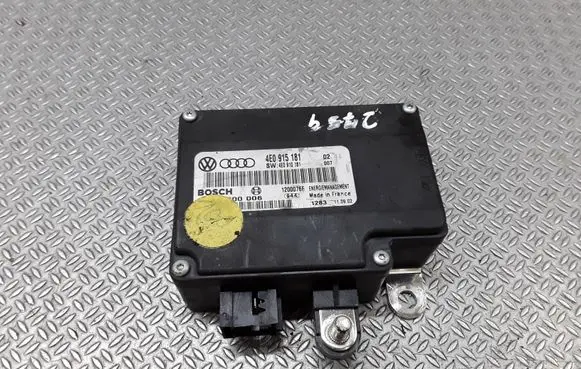 Audi A8 S8 D3 4E Battery control module 4E0915181