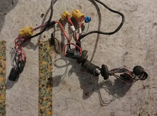 Jaguar XJ X40 Front door wiring loom DBC3149