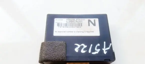 Toyota Avensis T270 Immobilizer control unit/module 8978405020 89784-05020