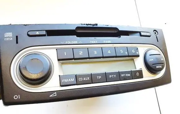 Mitsubishi Colt Radio/CD/DVD/GPS head unit 8701a239 11317307