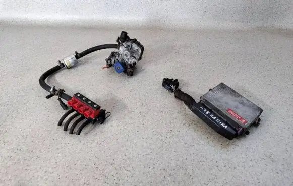 Opel Zafira A LP gas equipment set 67R-014066 67R-014870