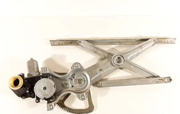 Front door window regulator with motor