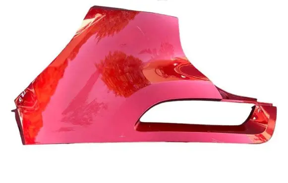 Rear bumper corner part panel trim