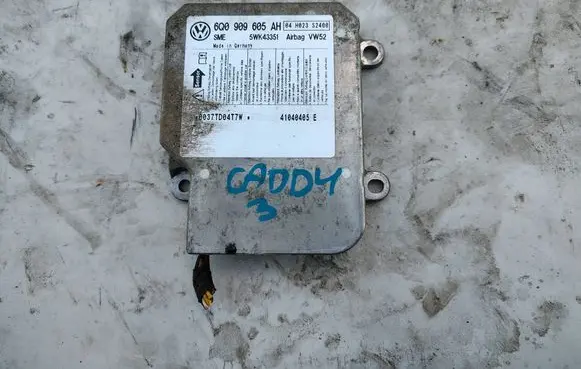 Volkswagen Caddy Airbag control unit/module 6Q0909605AH