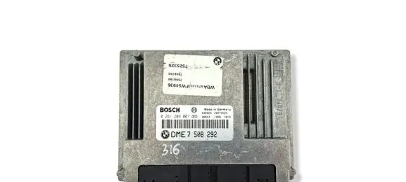 BMW 3 E46 Engine control unit/module 7508292 12147508292 0261209007