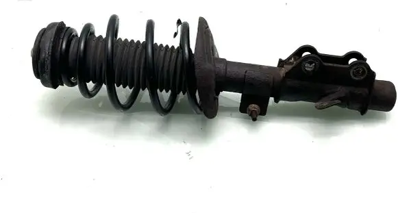 Front shock absorber with coil spring
