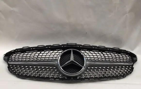 Mercedes-Benz C W205 Front bumper upper radiator grill A2058804383 A0008880060
