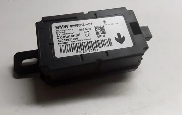 BMW 3 F30 F35 F31 Alarm control unit/module 926963401 A2C37521900