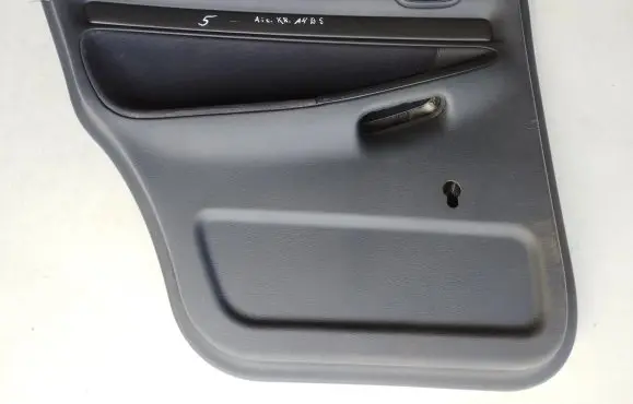 Rear door card panel trim