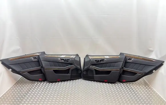 Mercedes-Benz E W212 Door card panel trim set 2127301070 2127300970 2127201870