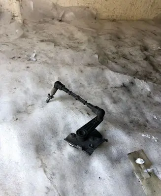 Rear air suspension level height sensor