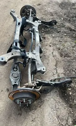 Rear axle beam
