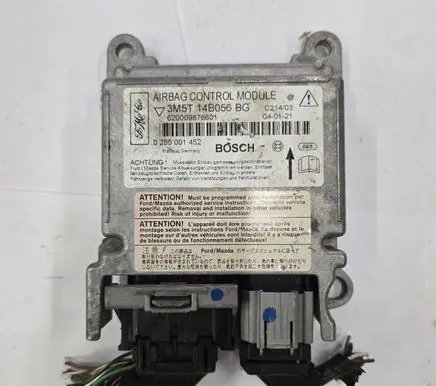 Ford Focus C-MAX Airbag control unit/module 3M5T14B056BG 0285001452 620009876601