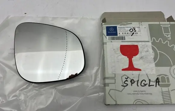 Mercedes-Benz Citan W415 Wing mirror glass A4158110333