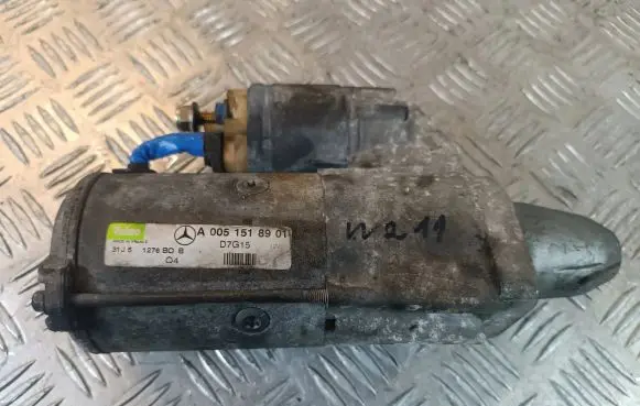 Mercedes-Benz E W211 Starter motor A0051518901 D7G15 1J551276B0