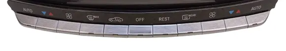 Mercedes-Benz S W221 Climate control/heater control trim A2219052700 A2219052800 A2219029500