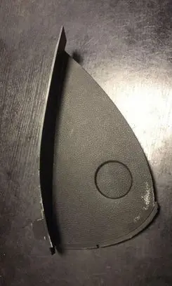Dashboard side end trim