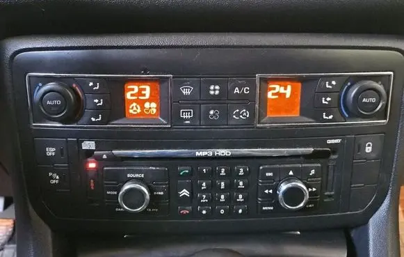 Citroen C5 Climate control/heater control trim 96829415ZD IMPRK1539098
