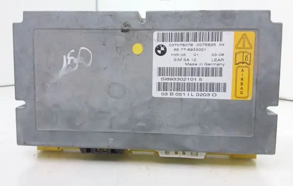 BMW 7 E65 E66 Airbag control unit/module 6933021 65776933021