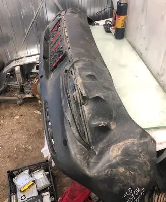 Mercedes-Benz EQA Rear bumper lower part trim 