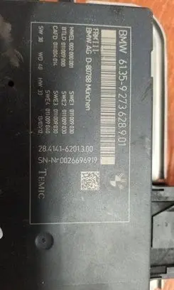 BMW 5 F10 F11 Light module LCM 9273628 011009030