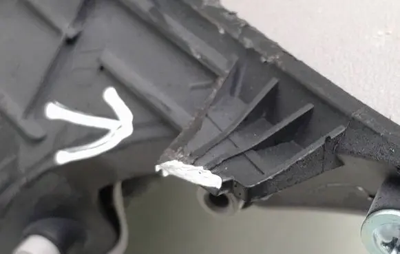 Hyundai ix20 (A) pillar trim 858151p000 858121P100 85812-1P100
