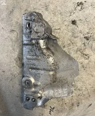 Heat shield in engine bay